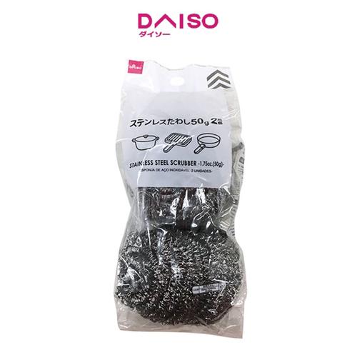 Jual Daiso Stainless Steel Scrubber (50gr) 2Pcs Jakarta Selatan