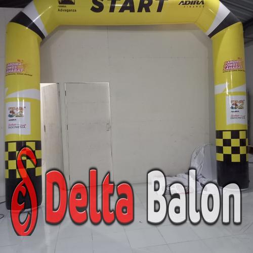 Jual BALON GATE GAPURA BALLON START FINISH BAHAN FLEXI 280g 3x4 METER ...