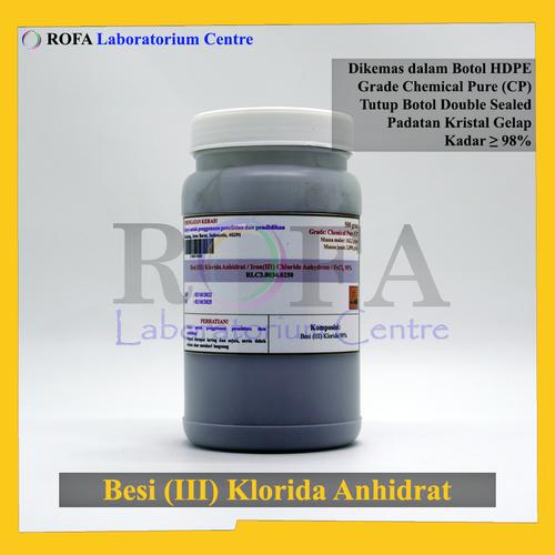 Jual Besi (III) Klorida Anhidrat / Iron (III) Chloride / FeCl3 CP 500