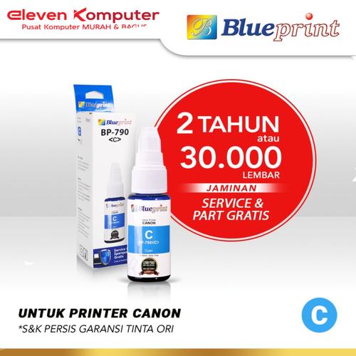 Jual Tinta Canon BLUEPRINT 790 Compatible Printer G1000 G2000 G3000