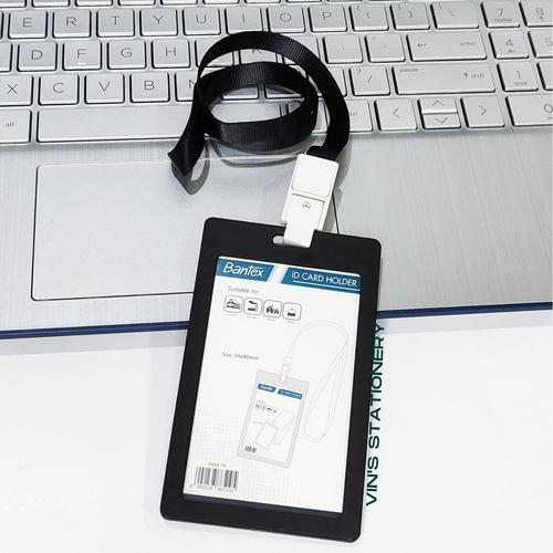 Jual ORIGINAL BANTEX ID CARD HOLDER POTRAIT LANYARD BLACK Jakarta jual-original-bantex-id-card-holder-potrait-lanyard-black-jakarta