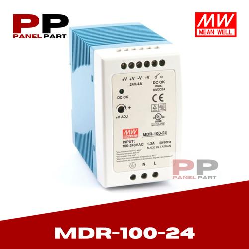 Mdr-100-24 24v 4a Din Rail Geschakelde Voeding Met Pfc En U L Tuv Ce