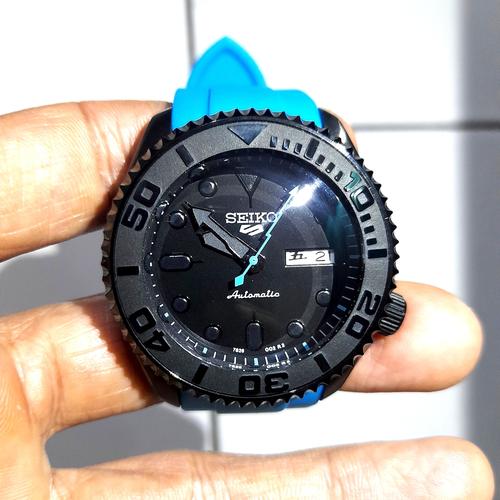 Mod 30.5mm lucido interno ombra lucido nero argento oro oro rosa anello capolo per SKX007 SRPD NH35 NH36 movimento cassa dell'orologio  1511