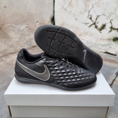 Jual Sepatu Futsal Nike Tiempo Legend Full Black ic sepatu