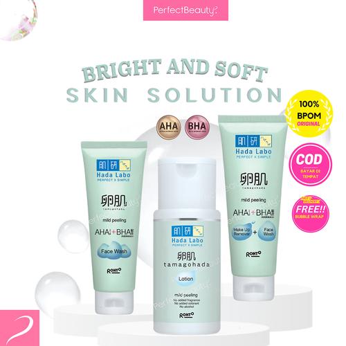 Promo Hada Labo Tamagohada Mild Peeling (100gr) Lotion 100ml Jakarta Barat perfect beauty