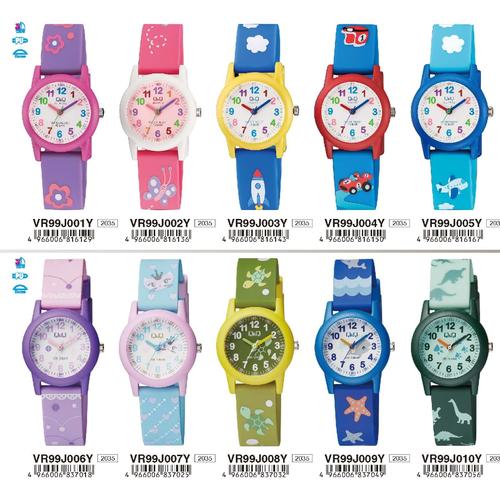 Q&Q FASHION Mod. VR99_PACK 5 KIDS WATCHES / 5 OROLOGI BIMBO main image 1