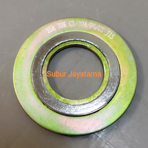Jual Spiral Wound Gasket SWG JIS 20K Carbon Steel CS 1 " inchi DN 25