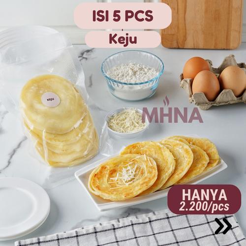 Promo Roti Maryam / Roti Canai / Roti Cane Frozen Rasa Keju Isi 5 Pcs ...
