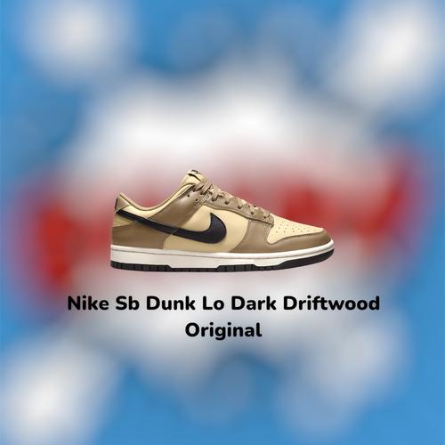 Promo Nike Sb Dunk Lo Dark Driftwood ORIGINAL (DD1503-200) DARK