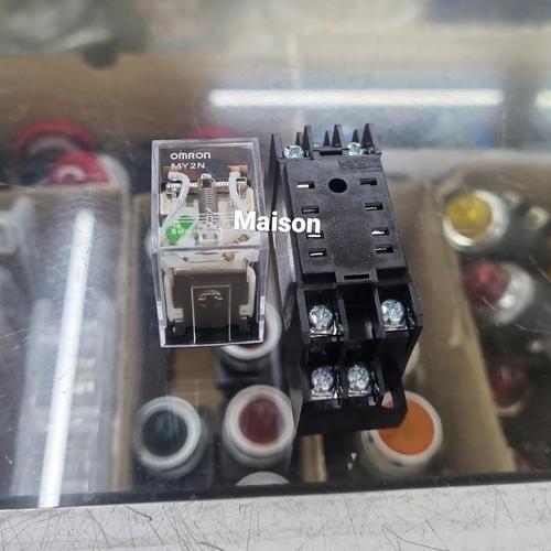Promo Relay Omron MY2N 24VDC + Socket / my2n 24v dc relay + socket