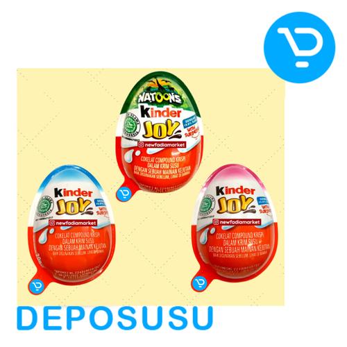 Promo KINDER Joy Chocolate Snack+Toys Kinderjoy+Mainan 20gr BOYS ...