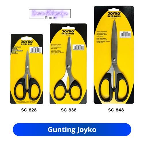 Jual Gunting Scissors Joyko SC-828 dan SC-838 Stainless - 16cm (SC-838 ...