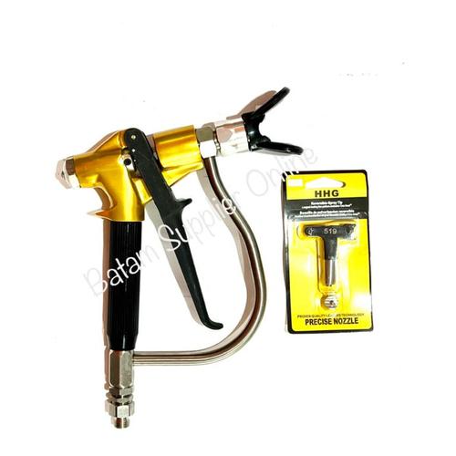 Jual Airless Spray Gun Gold Gun 500 Bar Hand Spray Gun Type 1 Kab