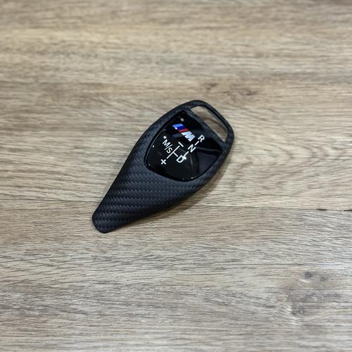 Carbon Fiber Gear Shift Knob Cover Trim for F30 / F32 / F22 BMW 2 Series 3 Series 4 Series