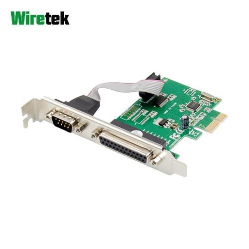 Jual PCI Express Serial + Parallel I/O Card WIRETEK - Jakarta Pusat ...