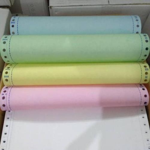 Jual KERTAS CONTINUOUS FORM 5 RANGKAP UKURAN KWARTO / A4 NCR WARNA ...