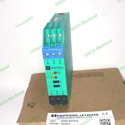 Jual KHA6RS1/Ex2 PEPPERL FUCHS ISOLATED SWITCH AMPLIFIER Jakarta Pusat OSCO Electrical
