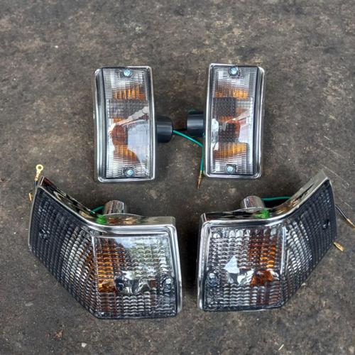 Jual Lampu Riting Sein Vespa PX PS New Px Set Depan Belakang - Main Image