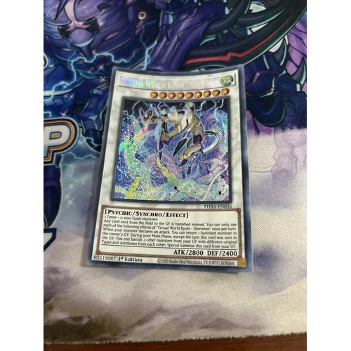 Yu-Gi-Oh! SUDA-EN036 "Saint Azamina" Secret Rare 1st Edition Card – Supreme Darkness Set 7 thumbnail image