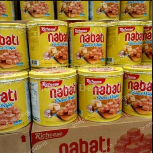 Jual [240 GRAM] Wafer Nabati Keju Richeese Kemasan Kaleng 240gram ...