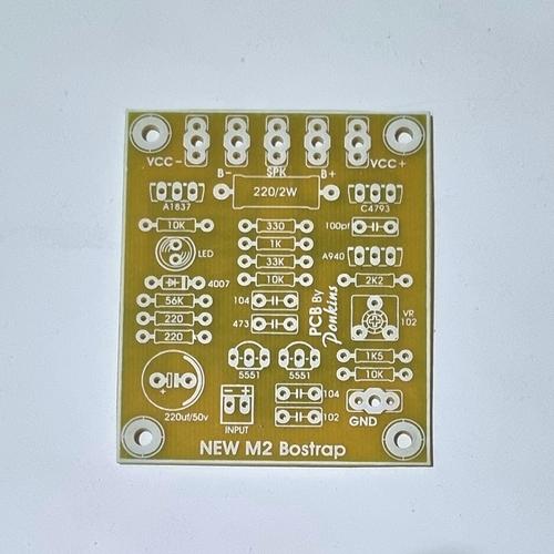 Jual PCB Power Amplifier Micro M2 Bostrap Fiber FR4 - Kab. Jember
