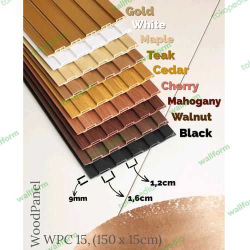 Jual WPC 01 WALLPANEL Wall Panel PVC bukan wallpaper sticker foam