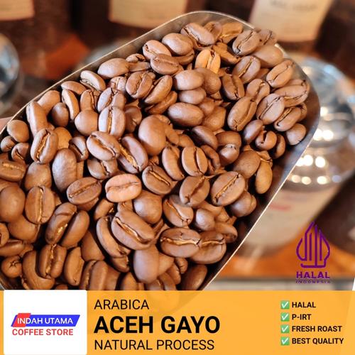 Jual Kopi Arabika Aceh Gayo Natural - 500 gr, Giling Kasa…