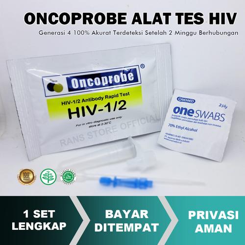 Jual Alat Tes Hiv Akurat 100 Alat Uji HIV Mandiri Generasi 4 Oncoprobe
