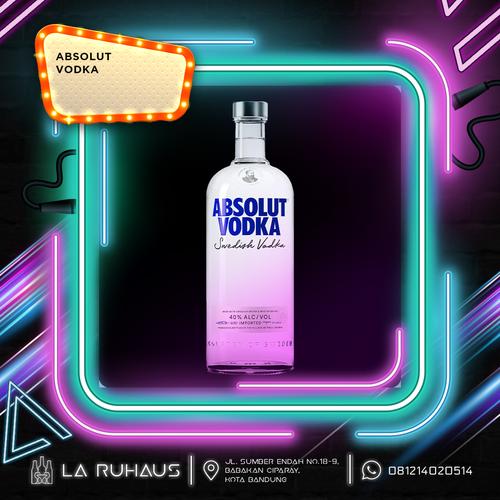 Jual Absolut Vodka 21+ Kota Bandung LA RUHAUS Tokopedia