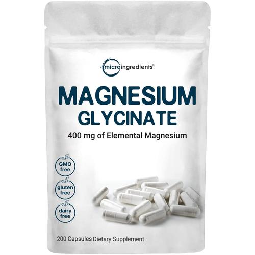 Promo Micro Ingredients Microingredients Magnesium Glycinate & Citrate