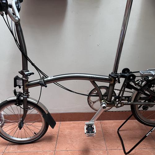 Brompton Folding Bike Brompton Raw Lacquer Harga Brompton Raw