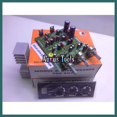 Jual KIT POWER AKTIF TDA2030 STEREO TDA 2030 PLUS PANEL STEREO