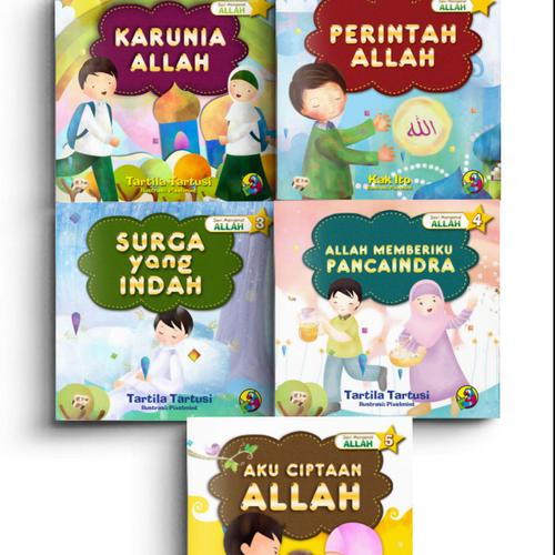 Jual ISI 5 BUKU CERITA ANAK SERI MENGENAL ALLAH BUKU ISLAMI ANAK 