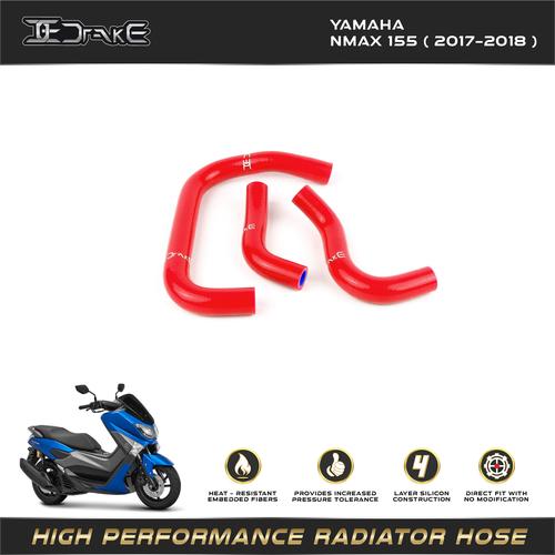 Jual Selang Radiator Drake Nmax 155 '17-'18 Radiator Hose - Merah ...