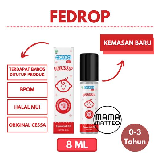 Jual Cessa Baby Fever Drop (MERAH) Kota Bandung mamamatteoid