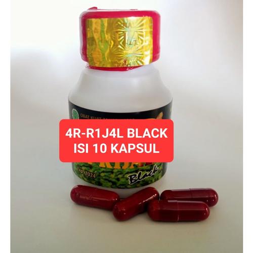 Jual herbal 4r rijal black / herbal isi 10 kapsul - Kab. Bogor - BM ...