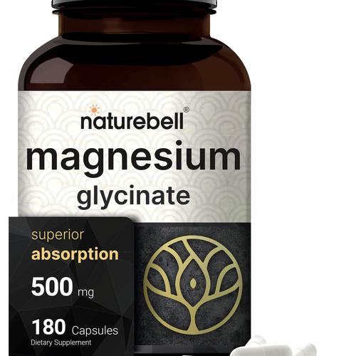 Jual Naturebell Magnesium Glycinate 500 mg 180 Capsules Double Strength