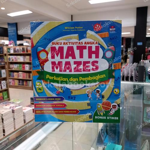Promo Buku Aktifitas Angka - Math Mazes Perkalian dan Pembagian ...