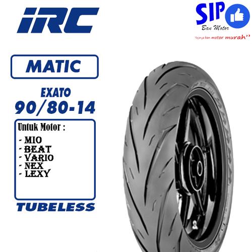 Gambar Ban motor Matic tubeless IRC Exato 90 80 14 NR88 untuk Beat Mio dll dari SIP BAN Motor undefined Tokopedia