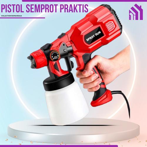 Promo Pistol Semprot Spray Gun Alat Cat Multifungsi Dinding Tembok
