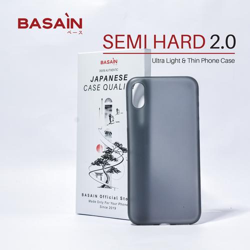 Jual Casing iPhone X Xs Semi Hard BASAIN Original Case