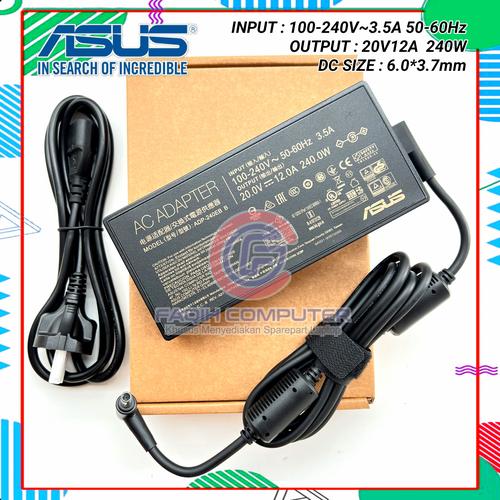 JULUCA ADP-240EB B 6.0*3.7mm 20V 12A 240W 電源 ACアダプター For ASUS