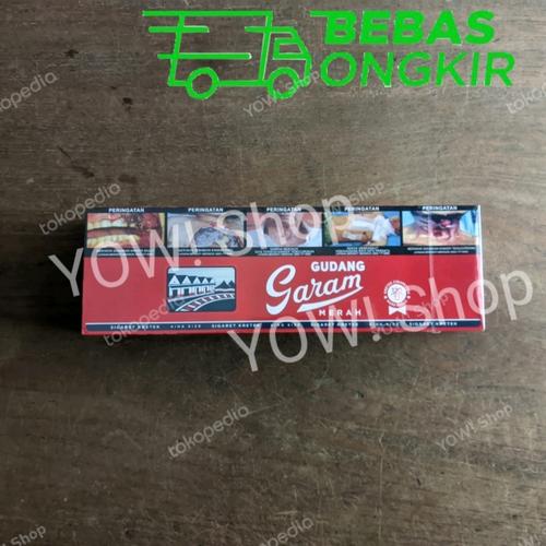 Jual Rokok Gudang Garam Merah Kretek isi 12 batang | BEBAS ONGKIR