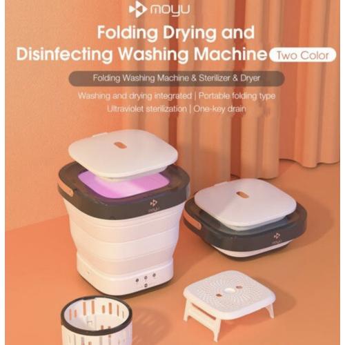 Promo Xiaomi MOYU Mesin Cuci Mini Portable Folding Travel Washing