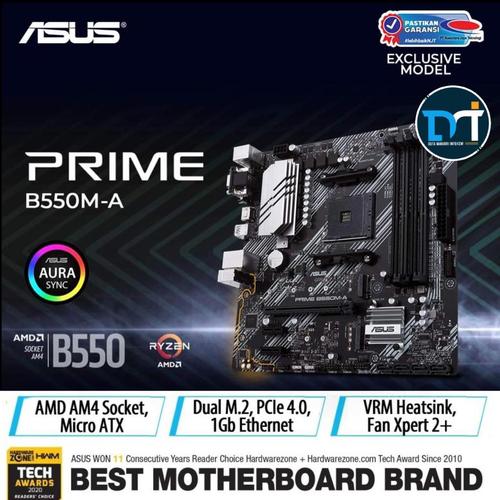 Asus Prime B550m Am4 Socket Motherboard Ddr4 Motherboard Asus Ddr5 - Main Image