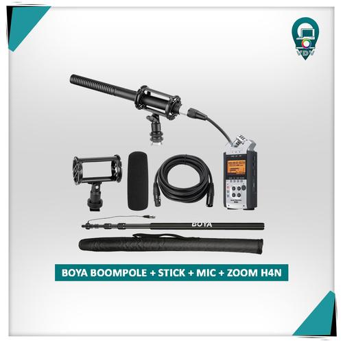 Jual Sewa Paket Boya Boompole + Stick +Mic+ ZOOM H4N PRO - Kota Bandung ...