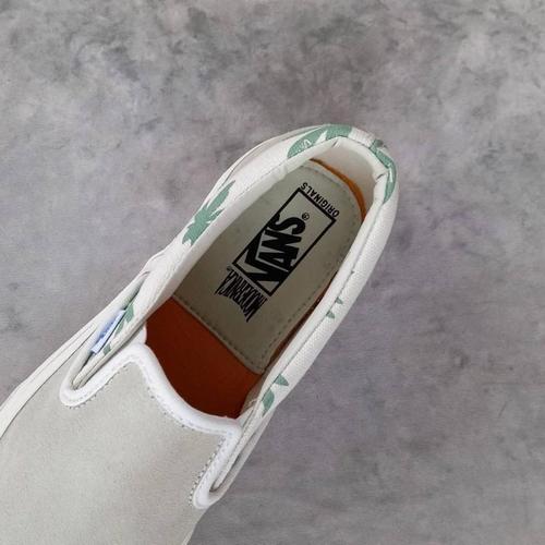 Vans Palm Leaf Jual ZZ287 Vans Slip On Modernica Og Seed Pearl