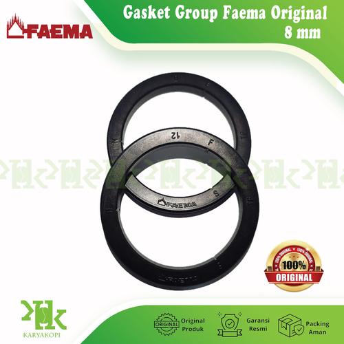 FAEMA ROCKET E-61 Group Head Kit, set Shower Screen & 8mm Group Gasket