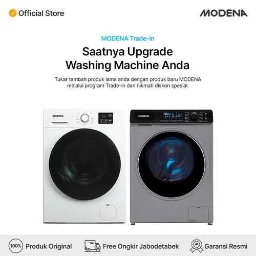 Promo MODENA Trade in Washing Machine WF 1030 VDWH [PULAU JAWA & BALI
