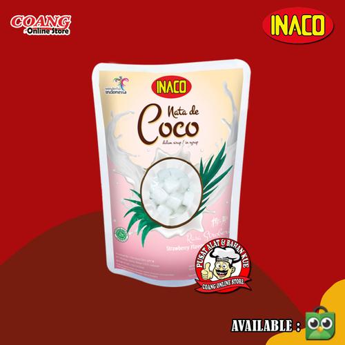 Jual INACO NATA DE COCO STRAWBERRY 360 GRAM - Kota Makassar - Toko ...